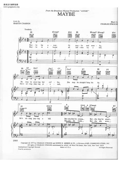 maybe annie chords|maybe annie sheet music pdf.